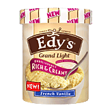 Dreyer's/Edy's&nbsp;French Vanilla&nbsp;Grand Light Ice Cream Picture